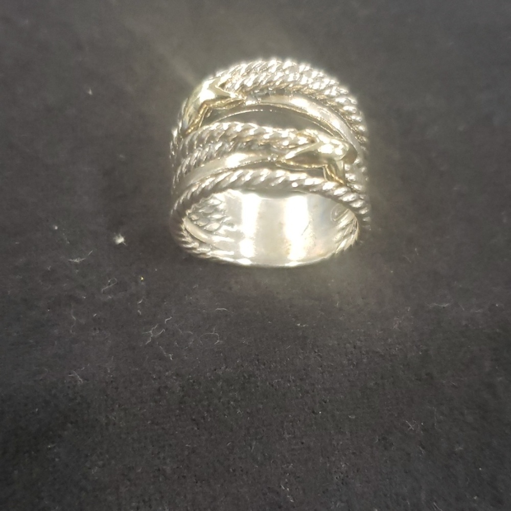 David Yurman twisted style ring